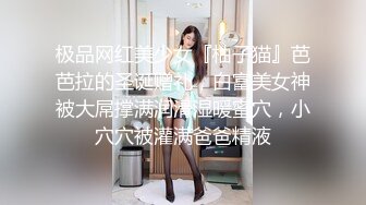 极品网红美少女『柚子猫』芭芭拉的圣诞赠礼，白富美女神被大屌撑满润滑湿暖蜜穴，小穴穴被灌满爸爸精液