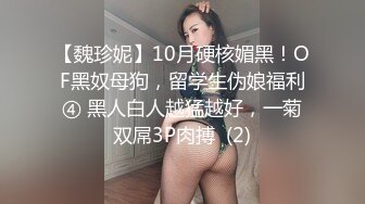 【魏珍妮】10月硬核媚黑！OF黑奴母狗，留学生伪娘福利④ 黑人白人越猛越好，一菊双屌3P肉搏  (2)