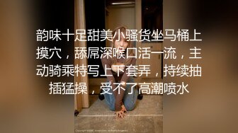 韵味十足甜美小骚货坐马桶上摸穴，舔屌深喉口活一流，主动骑乘特写上下套弄，持续抽插猛操，受不了高潮喷水