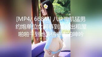 [MP4/ 668M] 八块腹肌猛男约炮单位女同事到简陋出租屋啪啪干到她表情疼苦的呻吟