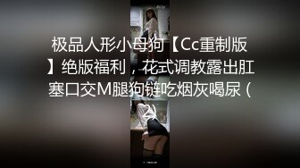 极品人形小母狗【Cc重制版】绝版福利，花式调教露出肛塞口交M腿狗链吃烟灰喝尿 (2)