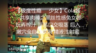 【极度性瘾❤️少女】Cola酱✿ 共享肉棒之黑丝性感兔女郎玩弄榨汁 淫荡口交吸茎 后入嫩穴全自动享用 精液注射蜜穴