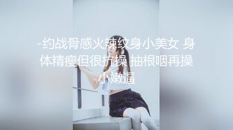 -约战骨感火辣纹身小美女 身体精瘦但很抗操 抽根咽再操小嫩逼