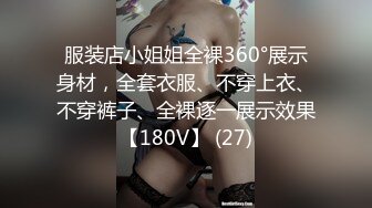 服装店小姐姐全裸360°展示身材，全套衣服、不穿上衣、不穿裤子、全裸逐一展示效果【180V】 (27)