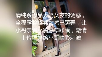 清纯系极品大奶女友的诱惑，全程露脸捧着大鸡巴舔弄，让小哥亲着小嘴爆草蹂躏，激情上位喂奶给小哥精彩刺激