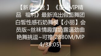 【新片速遞 】 《重磅VIP精品⭐福利》最新流出假面舞团白皙性感石奶舞模【小丽】会员版~丝袜情趣露奶露逼劲曲艳舞挑逗~可撸[2880M/MP4/38:05]